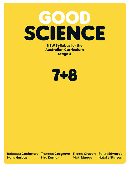 Good Science NSW Syllabus Stage 4 Student Book + Digital
