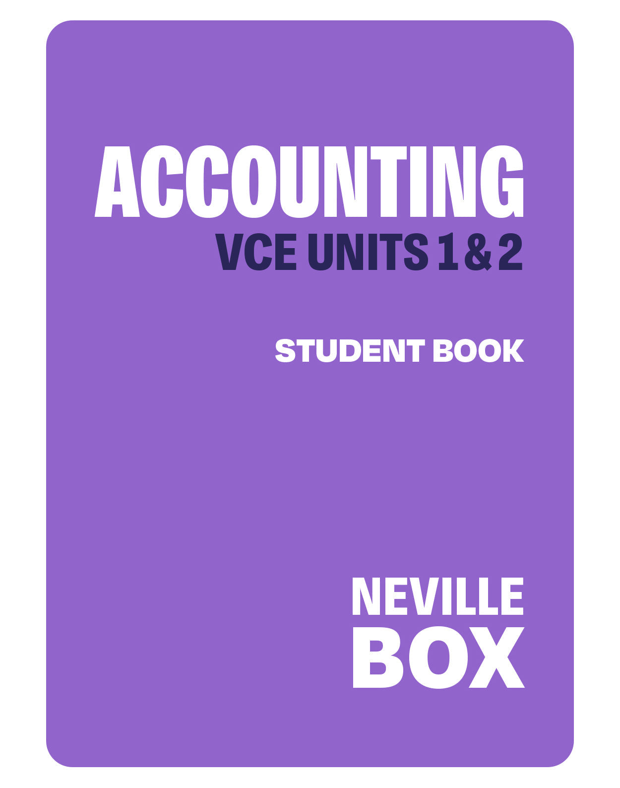 Accounting VCE
