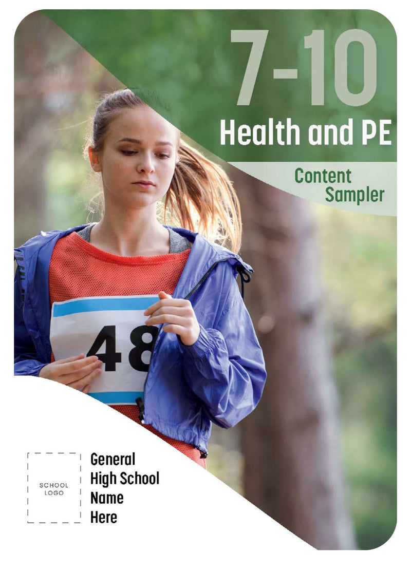 Years 7-10 Health and PE Customised Workbooks (Australian Curriculum 9.0)