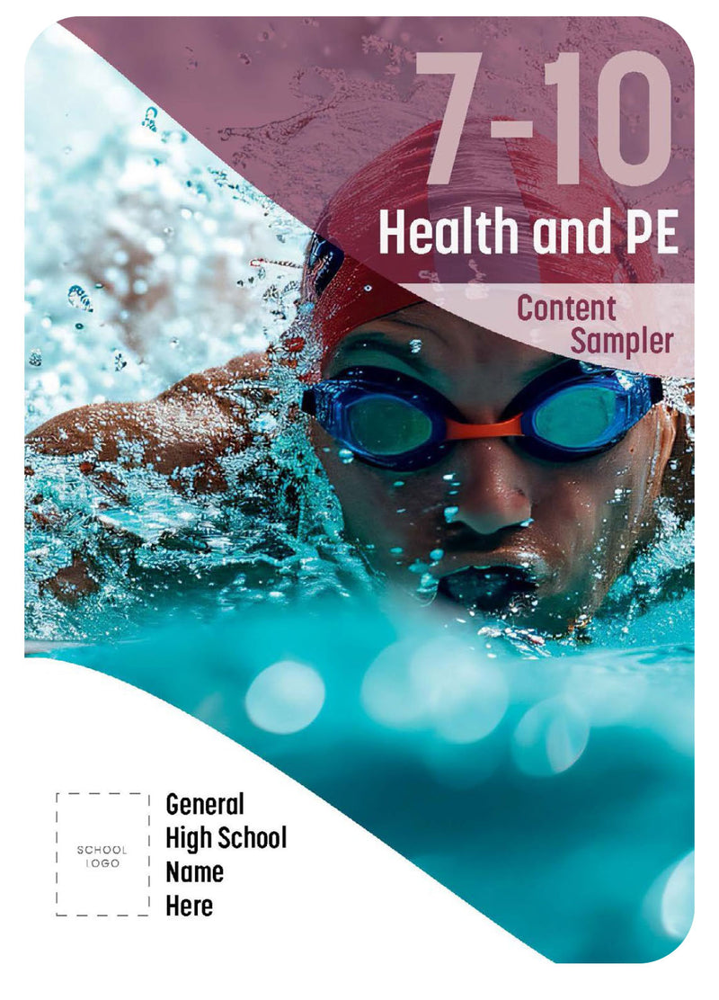 Years 7-10 Health and PE Customised Workbooks (Victorian Curriculum 2.0 version)