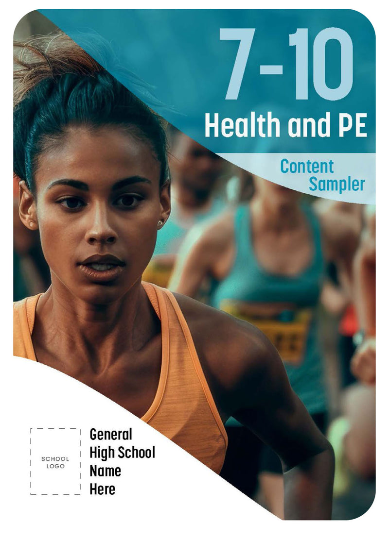 Years 7-10 Health and PE Customised Workbooks (Western Australian Curriculum version)