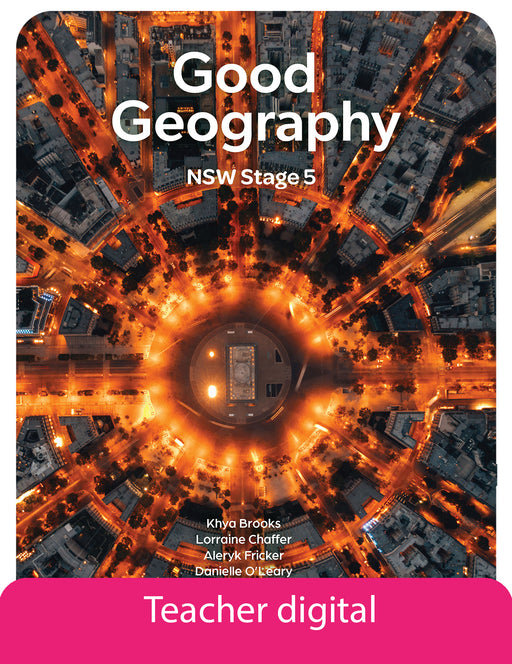 Good Geography NSW Stage 5 Teacher Digital Access Code