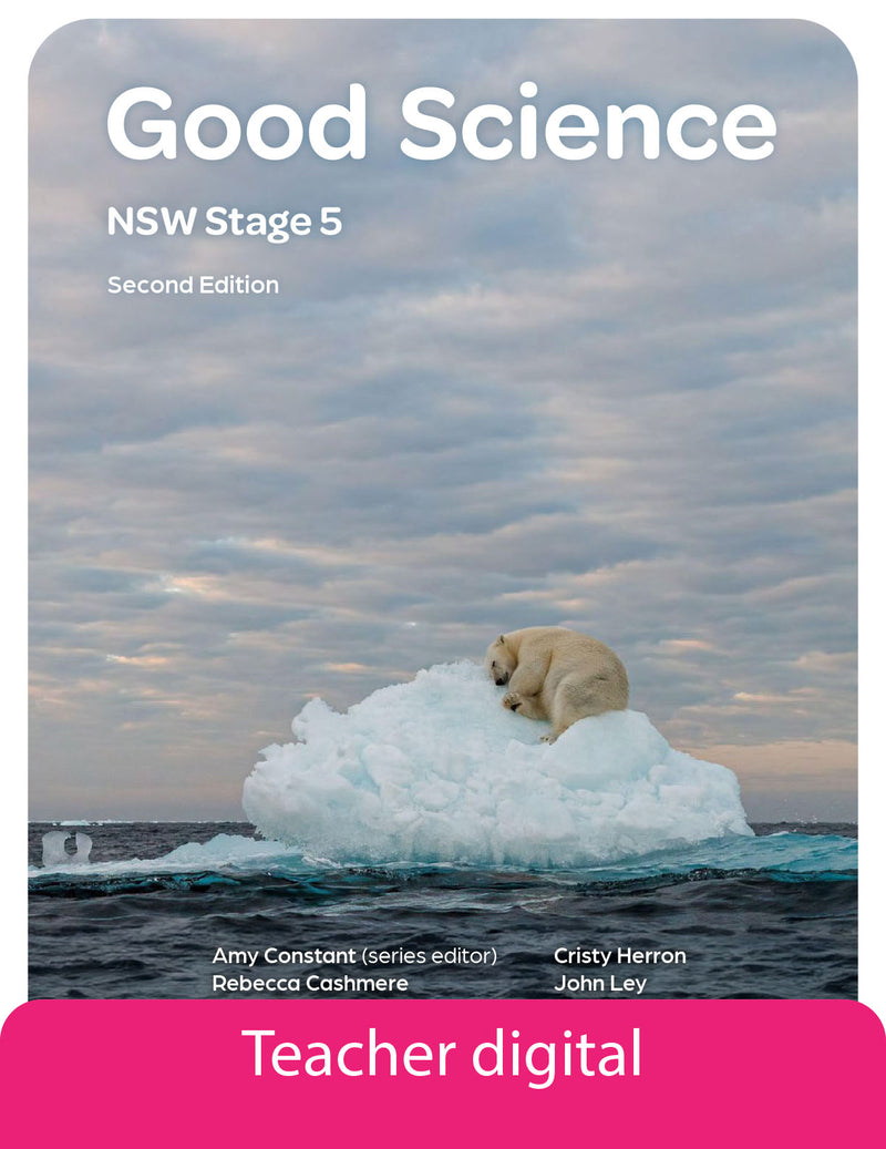 Good Science NSW Stage 5 2e Teacher Digital Access (for the new NSW 7-10 Science syllabus)