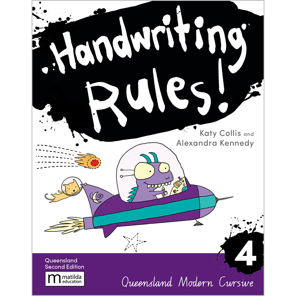 Handwriting Rules! 4 QLD, 2e