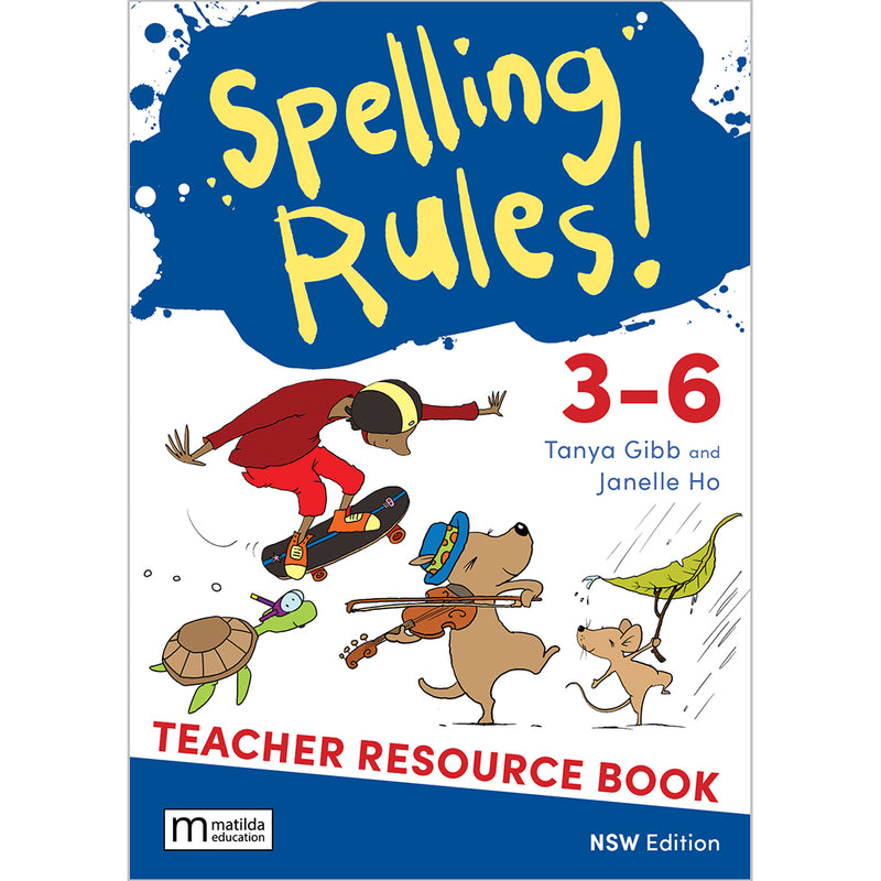 Spelling Rules! 3-6 NSW Teacher Book + Digital Download