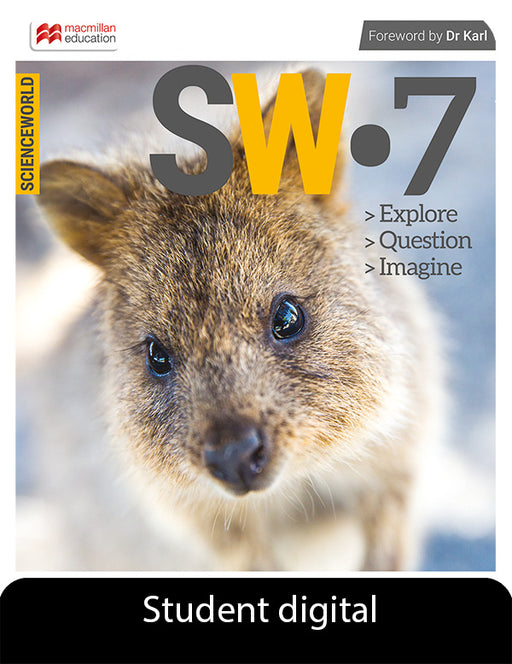 ScienceWorld Western Australian Curriculum 7 Student Digital access