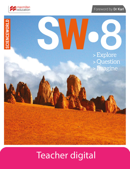 ScienceWorld Western Australian Curriculum 8 Teacher Digital Access