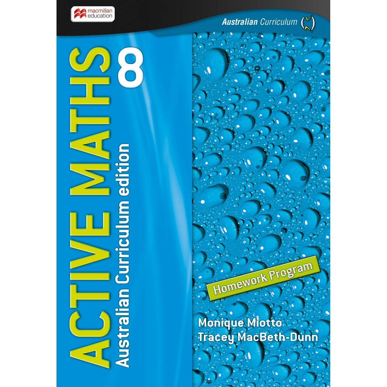 Active Maths Australian Curriculum 8 Student Homework Book