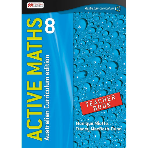 Active Maths Australian Curriculum 8 Teacher Book