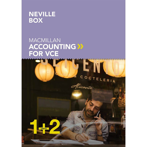 Macmillan Accounting VCE Units 1&2 6E Student Book + Digital