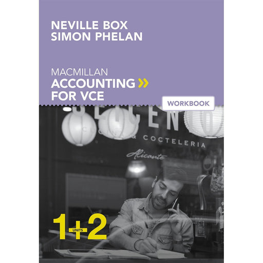 Macmillan Accounting VCE Units 1&2 Value Bundle (Student Book + Digital + Workbook)