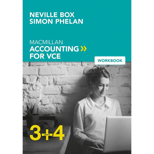 Macmillan Accounting VCE Units 3&4 Value Bundle (Student Book + Digital + Workbook)