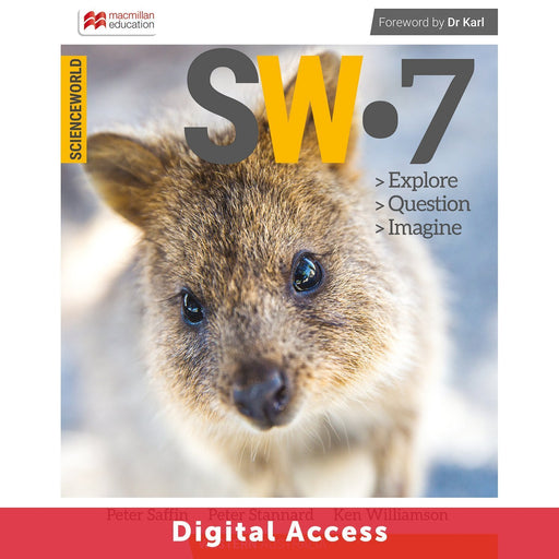 ScienceWorld Western Australian Curriculum 7 Teacher Digital Access