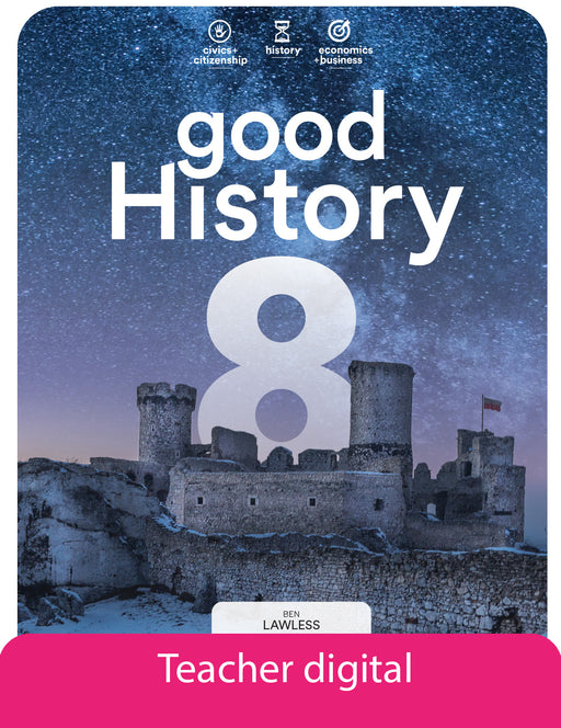 Good History 8 Teacher Digital Access Code