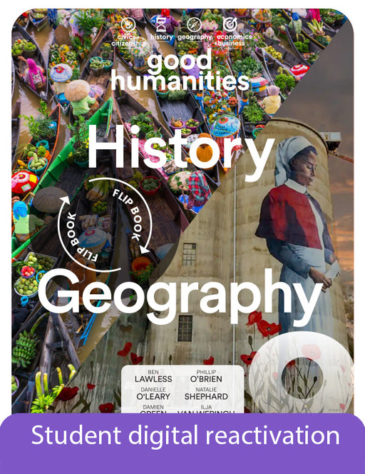 Good Humanities 9 Student Book Digital 1-year Reactivation Code