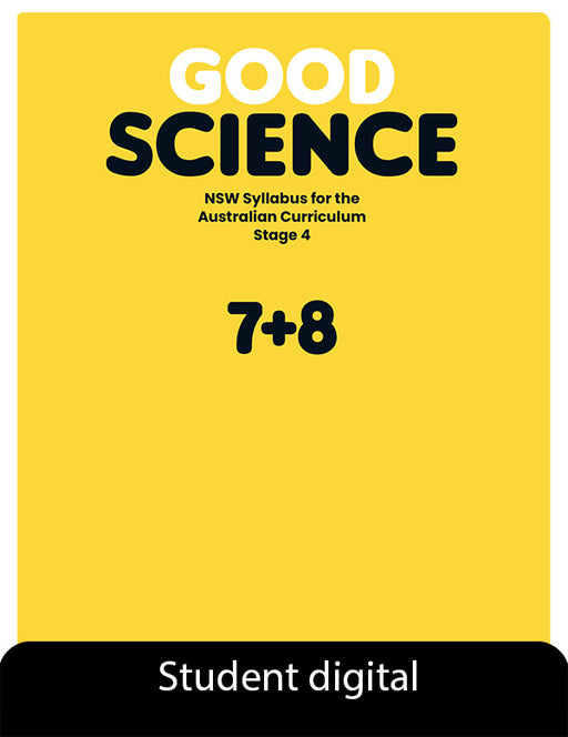Good Science NSW Syllabus Stage 5 Student Book + Digital — Matilda ...